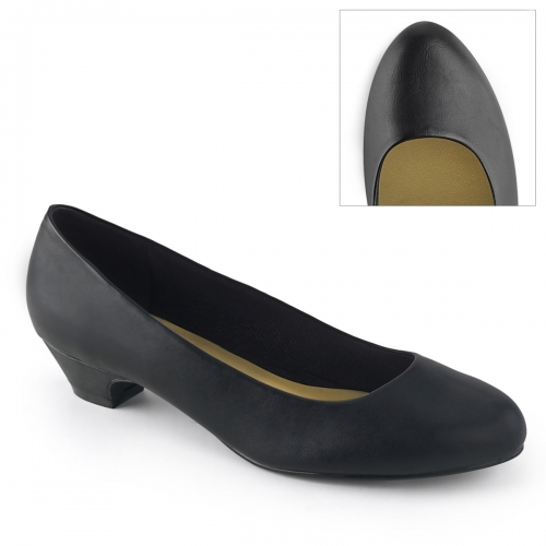 Escarpin classique à talon carré