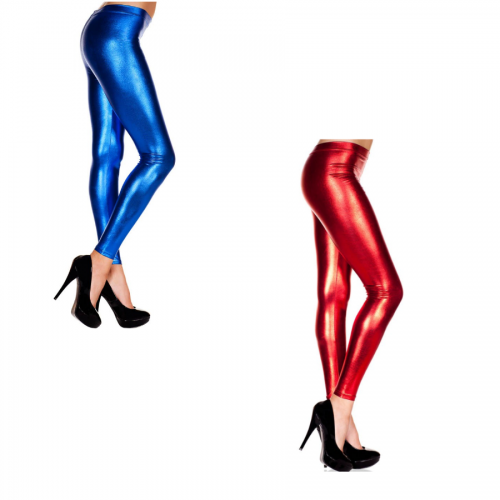 Legging métallique extensible