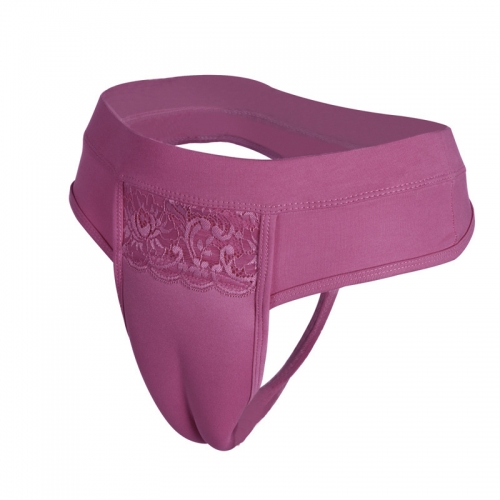 Petite culotte String Gaff sexy rose