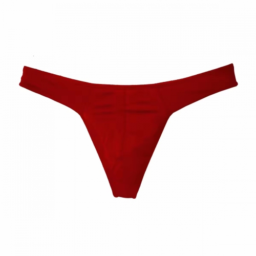 String rouge extensible taille basse