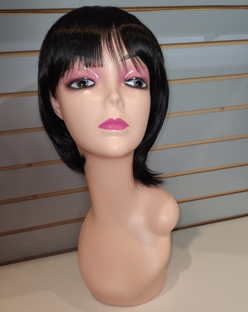 Perruque noire Haute Qualité Style tous les jours